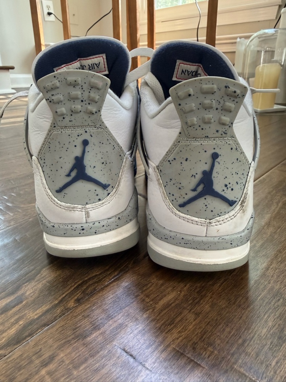 Nike Air Jordan 4 Retro “Midnight Navy” – Women’s 9 - Picture 5 of 7